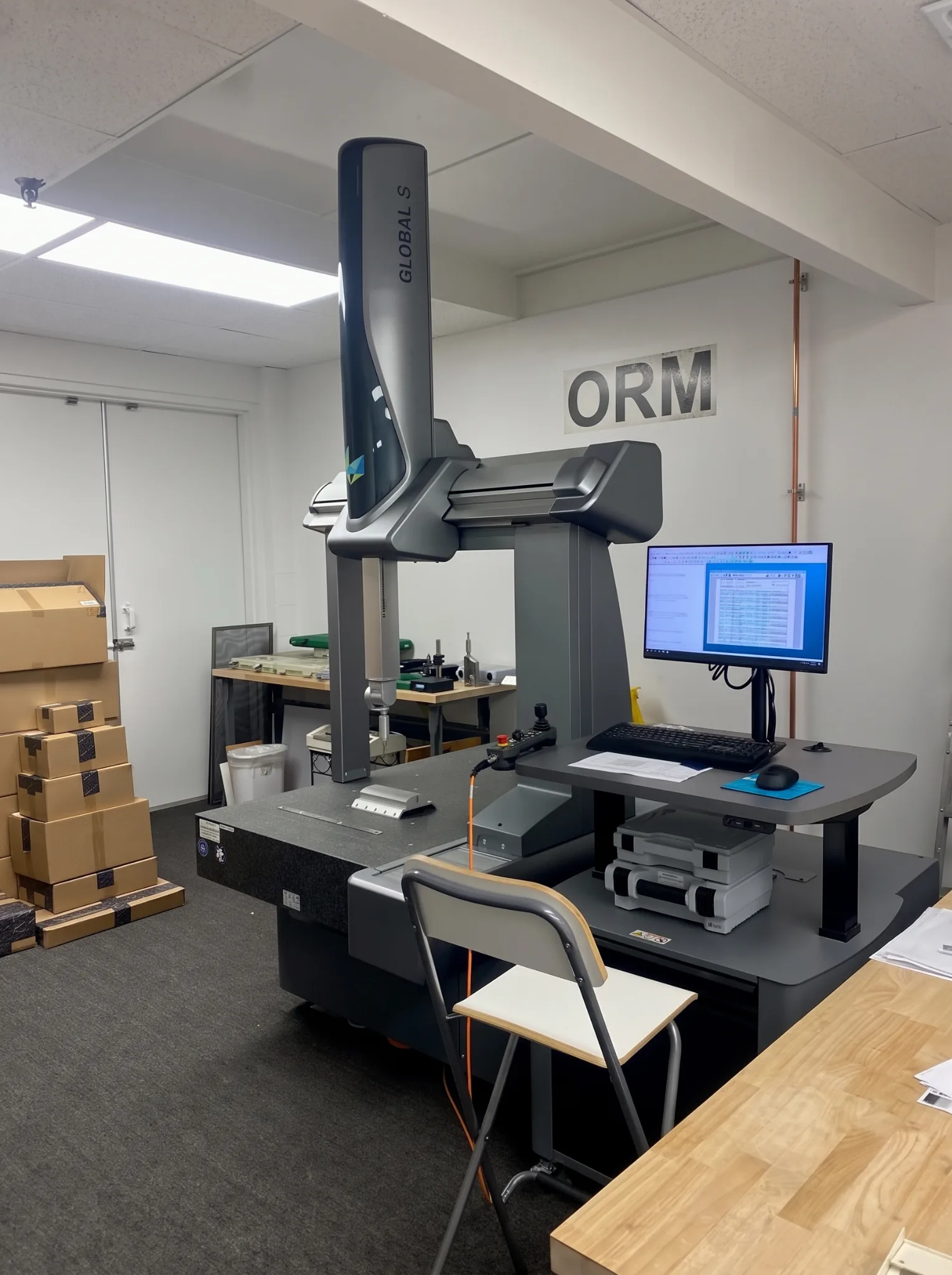 CMM metrology room