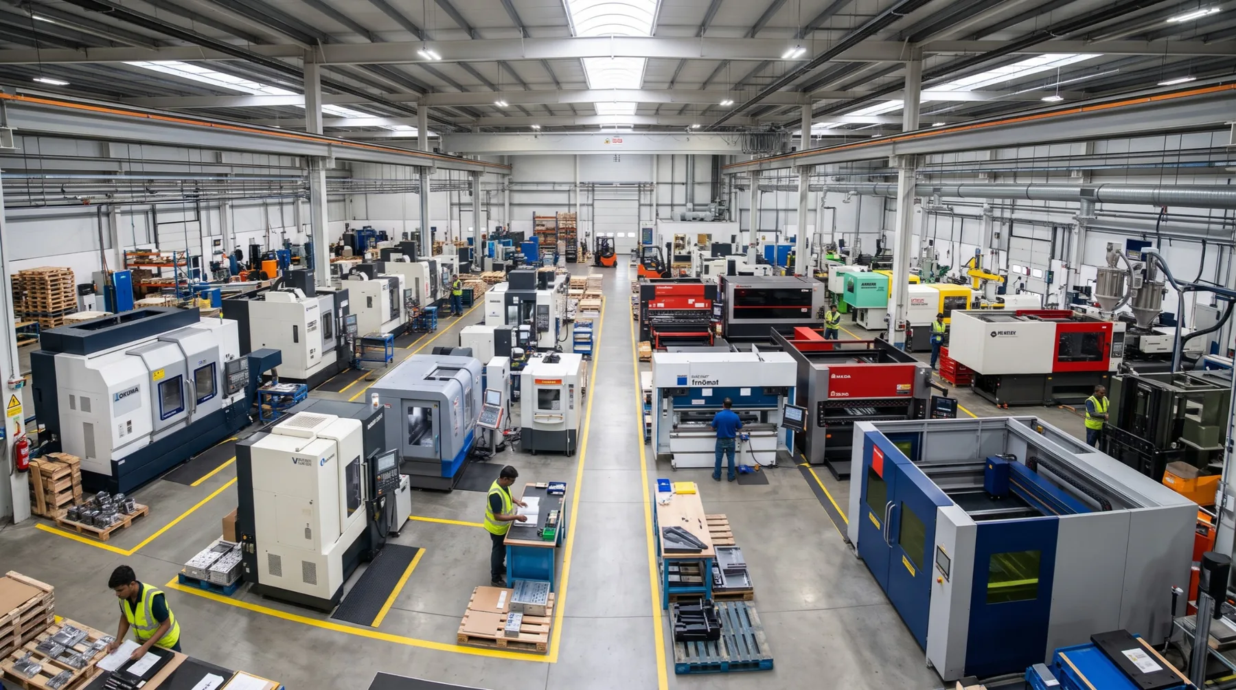 ORM manufacturing network factory floor