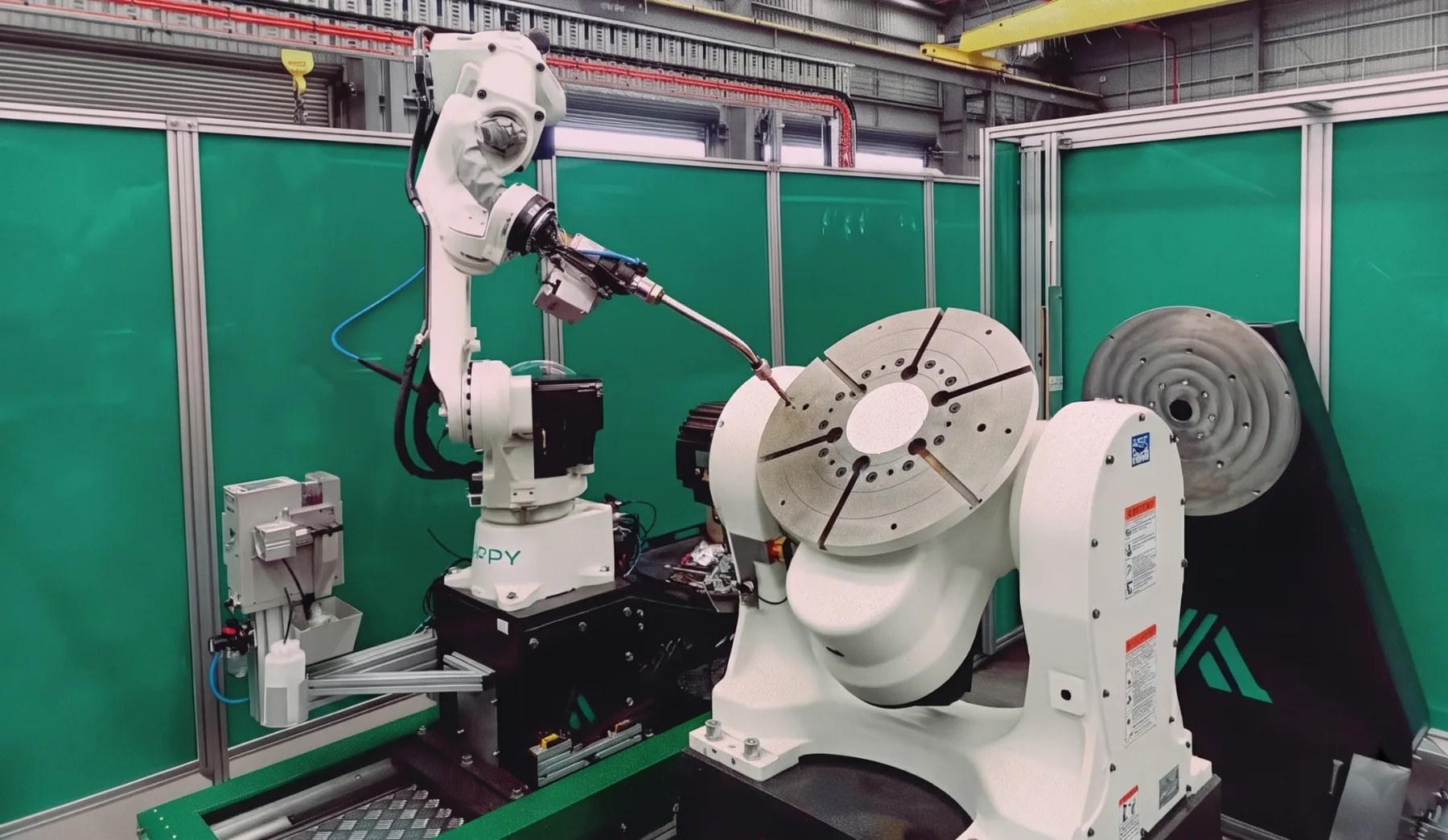 Robotic welding cell